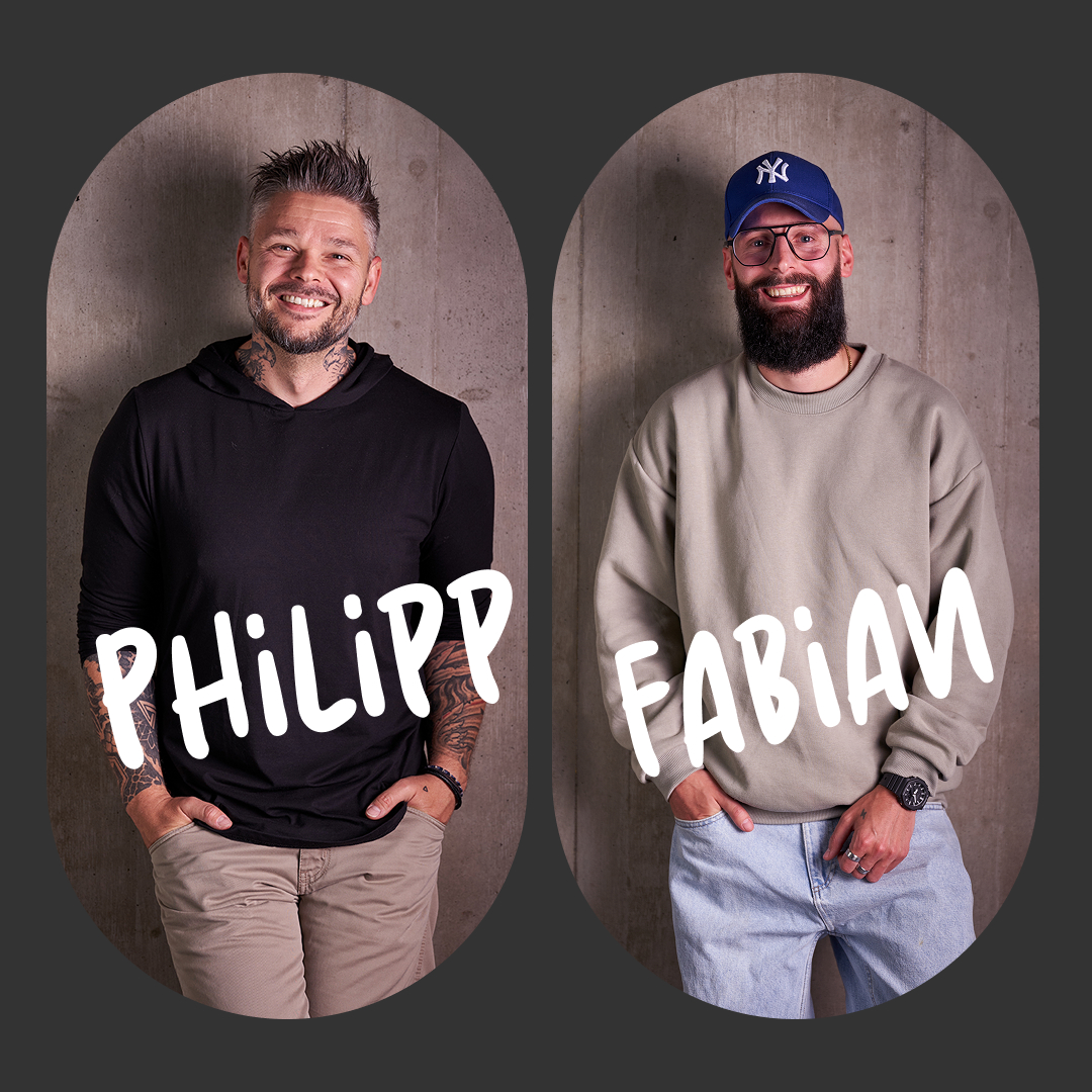 Gastgeber Philipp und Fabian
